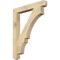 Ekena Millwork Balboa Craftsman Rough Sawn Bracket, Douglas Fir, 4"W x 32"D x 40"H BKT04X32X40BOA04RDF - alternate 1